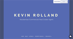 Desktop Screenshot of kevinrolland.com